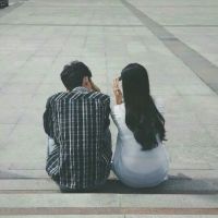 微信情侣头像 快说你爱我