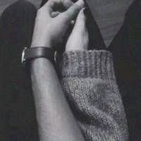 微信情侣头像 与他久.