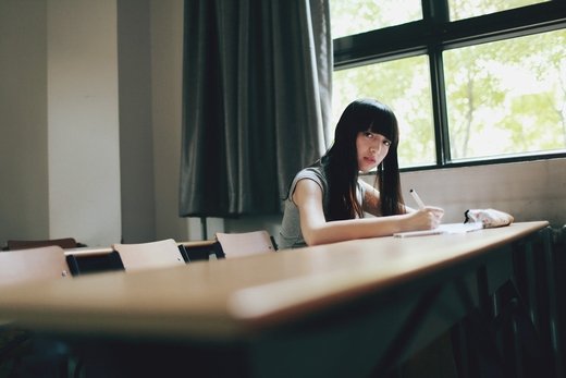 清纯素颜美女微信高清图片 莲花仙子