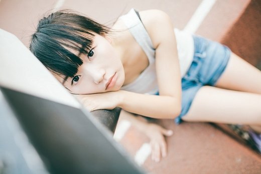 清纯素颜美女微信高清图片 莲花仙子