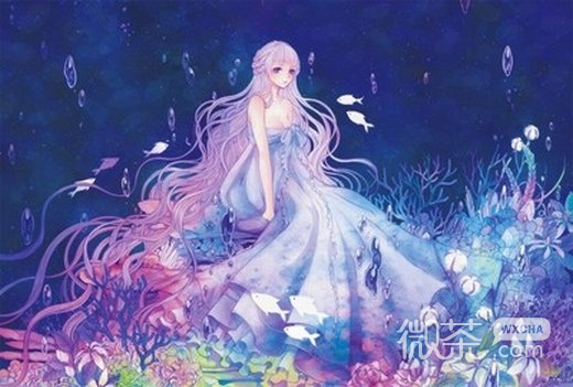 超萌漫画女生微信高清图片 貌美如花