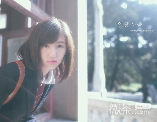 韩系清纯美女微信图片  玉貌花容