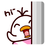 耷拉鸟微信表情包 吃货的鸟生！