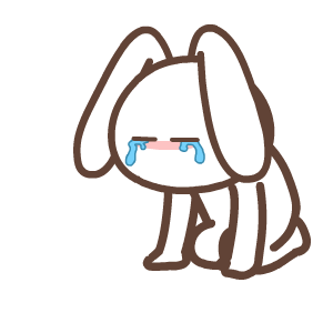 默默兔搞怪微信表情包 乐极生悲！