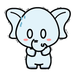 村村象动态微信表情包 求包养！