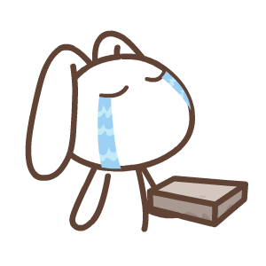 默默兔搞怪微信表情包 乐极生悲！