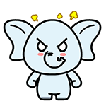 村村象动态微信表情包 求包养！