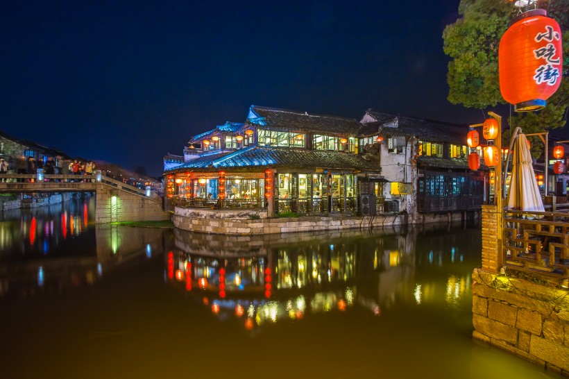西塘古镇风景微信高清图片 千年古镇