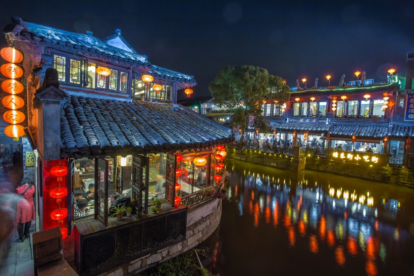 西塘古镇风景微信高清图片 千年古镇