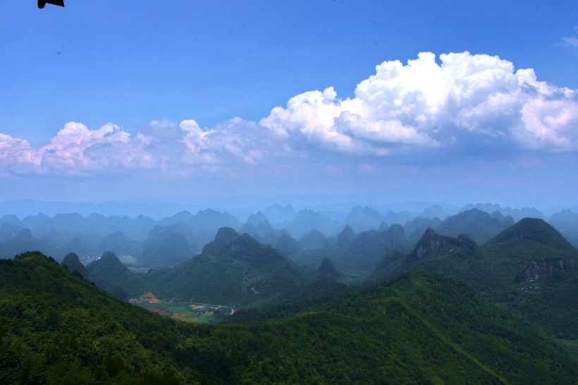 桂林漓江风景微信高清图片 山水甲天下！