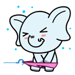 村村象动态微信表情包 求包养！