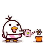 耷拉鸟微信表情包 吃货的鸟生！