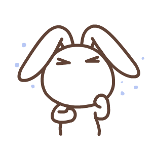 默默兔搞怪微信表情包 乐极生悲！