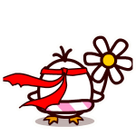 耷拉鸟微信表情包 吃货的鸟生！