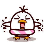 耷拉鸟微信表情包 吃货的鸟生!