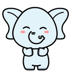 村村象动态微信表情包 求包养！