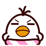 耷拉鸟微信表情包 吃货的鸟生!