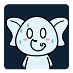 村村象动态微信表情包 求包养！