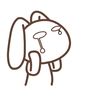 默默兔搞怪微信表情包 乐极生悲！