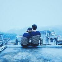 微信情侣头像，两人一张，一对两张