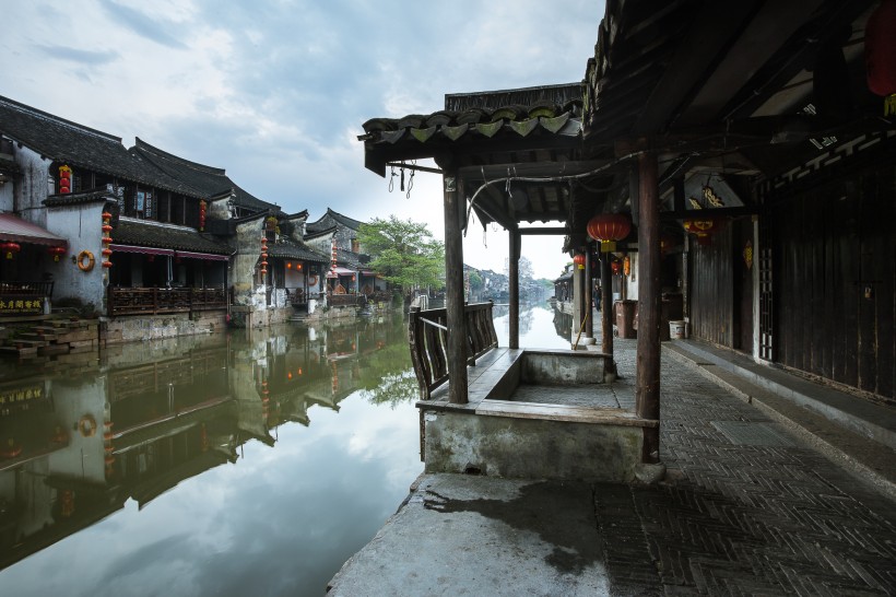 西塘古镇风景微信高清图片 千年古镇