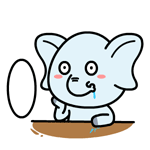 村村象动态微信表情包 求包养！