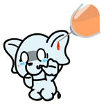 村村象动态微信表情包 求包养！