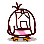 耷拉鸟微信表情包 吃货的鸟生！