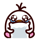 耷拉鸟微信表情包 吃货的鸟生！