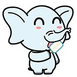 村村象动态微信表情包 求包养！