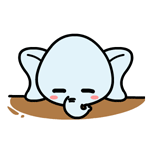 村村象动态微信表情包 求包养！