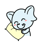 村村象动态微信表情包 求包养！