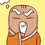 圆鹊大师微信表情合集 搞笑动漫光头和尚