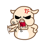 黑眼狗动态微信表情包全套 守家我光荣！