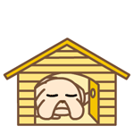 黑眼狗动态微信表情包全套 守家我光荣！