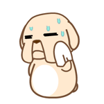 黑眼狗动态微信表情包全套 守家我光荣！