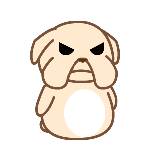 黑眼狗动态微信表情包全套 守家我光荣！