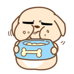 黑眼狗动态微信表情包全套 守家我光荣！