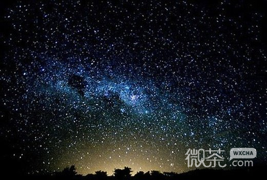 唯美夜空微信高清图片