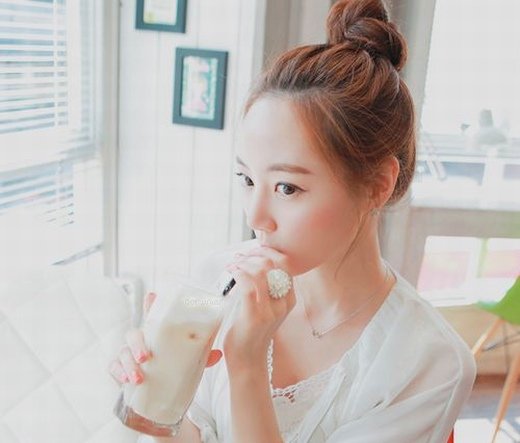 韩式清纯女生微信高清图片