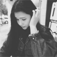 微信女生头像 我的爱，他离开了，