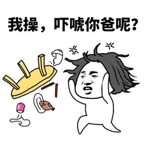 微信发脾气专用表情包 一言不和就掀桌！