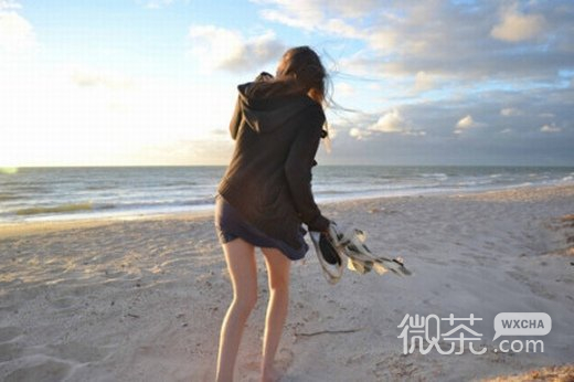 长发伤感美女微信高清图片