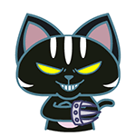 动漫暴力猫微信表情包 不想当光棍!