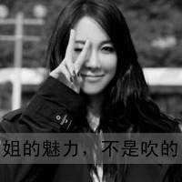 伤感灰色黑白姐的魅力自讨没趣微信头像 国际范