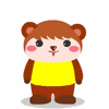 笨笨熊微信表情包 其实它一点也不笨！