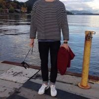 微信男生头像 孤独和天黑都很美