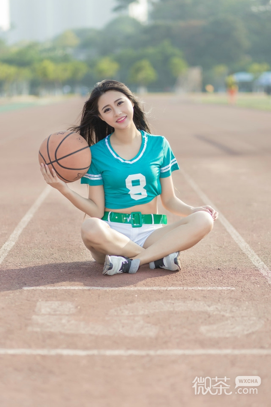 篮球宝贝美女微信高清图片