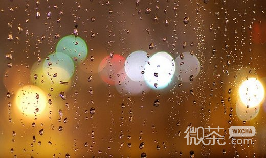 微信唯美雨的图片头像_别人等送伞 我却等雨停