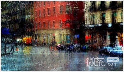 微信唯美雨的图片头像_别人等送伞 我却等雨停
